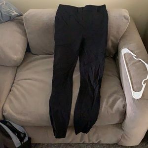 black slacks